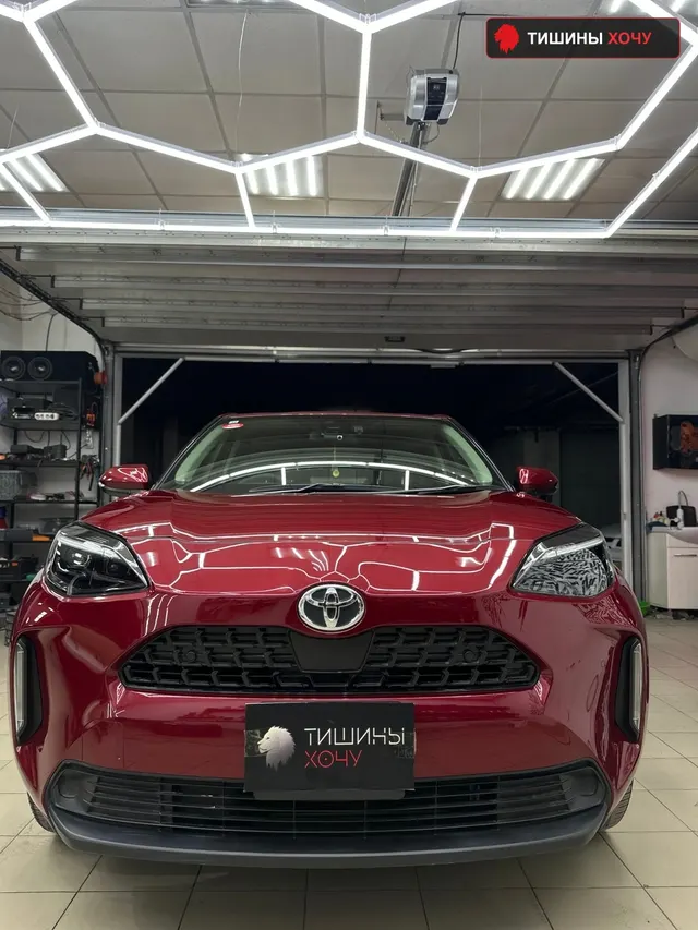 Toyota Yaris Cross в студии